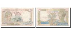 World Coins - France, 50 Francs, 1940, 1940-02-29, VF(20-25), Fayette:18.40, KM:85b