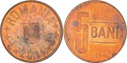 World Coins - Coin, Romania, 5 Bani, 2014, Bucharest, , Copper Plated Steel, KM:190