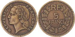 World Coins - Coin, France, Lavrillier, 5 Francs, 1946, Paris, , Aluminum-Bronze
