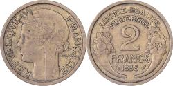 World Coins - France, 2 Francs, Morlon, 1935, Paris, Cupro-Aluminium, , Gadoury:535