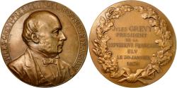 World Coins - France, Medal, Les Présidents de la République, Jules Grévy, 1968, Dupuis.D
