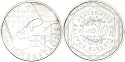 World Coins - France, 10 Euro, Bretagne, 2010, Paris, , Silver, KM:1648