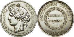 World Coins - France, Medal, Instruction Publique, Commission d'Examen, Aisne, Oudiné