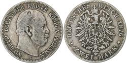 World Coins - Coin, German States, PRUSSIA, Wilhelm I, 2 Mark, 1876, Cleves,