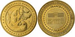 World Coins - France, Token, Honfleur - Naturospace n°2 - Le perroquet, 2014, Copper-nickel