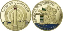 World Coins - France, Token, Normandie - Phare de Ouistreham, Copper-nickel Aluminium