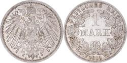 World Coins - Coin, GERMANY - EMPIRE, Wilhelm II, Mark, 1911, Berlin, , Silver, KM:14