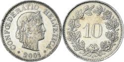 World Coins - Coin, Switzerland, 10 Rappen, 2001