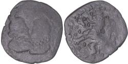 World Coins - Coin, FRENCH STATES, Franche-Comté, Albert & Isabella, 2 Deniers, 1619, Dole