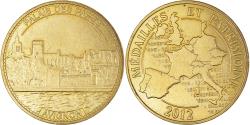 World Coins - France, Token, Tourist Token, Avignon, Palais des Papes, 2012, Médailles et