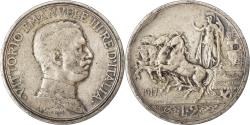 World Coins - Coin, Italy, Vittorio Emanuele III, 2 Lire, 1917, Rome, , Silver, KM:55