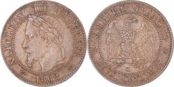 World Coins - Coin, France, Napoleon III, Napoléon III, 2 Centimes, 1862, Bordeaux