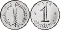 World Coins - France, Centime, Épi, 1976, Paris, FDC, Stainless Steel, , Gadoury:91