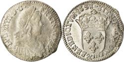 World Coins - Coin, France, Louis XIV, 1/12 Écu à la mèche longue, 1658, Aix