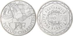 World Coins - France, 10 Euro, Poitou-Charentes, 2011, Paris, , Silver, KM:1748