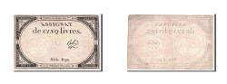 World Coins - Banknote, France, 5 Livres, 1793, 1793-10-31, AU(50-53), KM:A76, Lafaurie:171