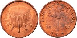 World Coins - Coin, Malaysia, Sen, 2007, , Bronze Clad Steel, KM:49