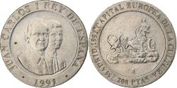 World Coins - Spain, Juan Carlos I, 200 Pesetas, 1991, Madrid, Copper-nickel,