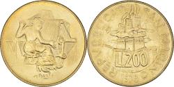 World Coins - Coin, San Marino, 200 Lire, 1978, Rome, , Aluminum-Bronze, KM:83
