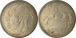 World Coins - Coin, Norway, Olav V, Krone, 1967, Kongsberg, , Copper-nickel, KM:409
