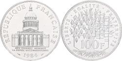 World Coins - Coin, France, Panthéon, 100 Francs, 1984, Paris, série FDC, , Silver