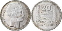 World Coins - Coin, France, Turin, 20 Francs, 1933, Paris, , Silver, KM:879, Gadoury:852