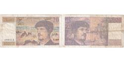 World Coins - France, 20 Francs, Debussy, Y.029, VF(30-35)