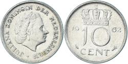 World Coins - Coin, Netherlands, 10 Cents, 1962