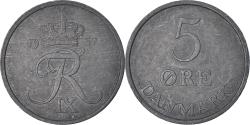 World Coins - Coin, Denmark, 5 Öre, 1957