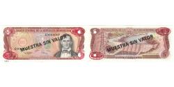 World Coins - Banknote, Dominican Republic, 5 Pesos Oro, 1994, 1994, Specimen, KM:146s