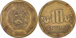 World Coins - Coin, Peru, 10 Centimos, 2002