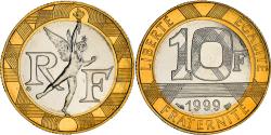 World Coins - Coin, France, Génie, 10 Francs, 1999, Paris, BU, , Aluminum-Bronze