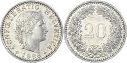 World Coins - Coin, Switzerland, 20 Rappen, 1988