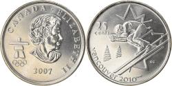 World Coins - Coin, Canada, 25 Cents, 2007, Ottawa, , Nickel plated steel, KM:686