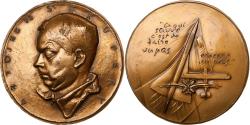 World Coins - France, Medal, Antoine de St Exupery, Bronze,