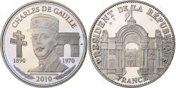 World Coins - France, Medal, Charles de Gaulle, Président de la République, 2010, Utrecht