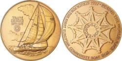 World Coins - France, Medal, Traité de Rome, Round The World Race, Shipping, 1978,