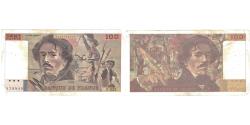 World Coins - France, 100 Francs, Delacroix, 1993, F.222, EF(40-45), Fayette:69bis.7, KM:154g