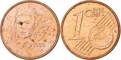 World Coins - France, Centime, 1999, Pessac, Copper Plated Steel,