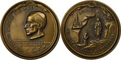 World Coins - France, Medal, Centenaire Lourdes, Année Jubilaire, Pie XII, 1958,