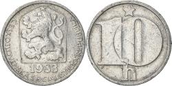 World Coins - Coin, Czechoslovakia, 10 Haleru, 1983, , Aluminum, KM:80