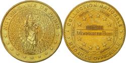 World Coins - France, Token, Touristic token, Paris - Cathédrale notre Dame - Vierge à