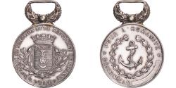World Coins - France, Société de Sauvetage de Roanne, Loire, Medal, Excellent Quality