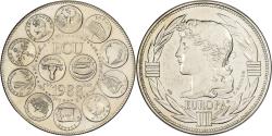World Coins - France, Medal, Ecu Europa, Marianne, 1988, Copper-nickel,