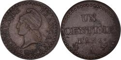 World Coins - Coin, France, Dupré, Centime, AN 6, Paris, , Bronze, KM:646