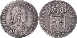 World Coins - Coin, France, Louis XIV, 1/12 Ecu à la mèche courte, 1644, Paris,