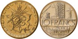World Coins - Coin, France, Mathieu, 10 Francs, 1985, Paris, , Nickel-brass, KM:940