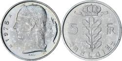 World Coins - Belgium, Baudouin I, 5 Francs, 5 Frank, 1975, , Copper-nickel, KM:135.1