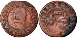 World Coins - Coin, France, DOMBES, Gaston d'Orléans, Double Tournois, 1637, Trévoux