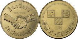 World Coins - Belgium, Medal, Flanders Technology, 1983, Bronze,